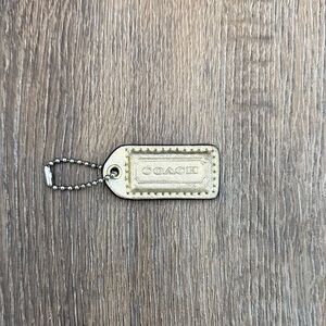 Coach Metallic Gold Tag